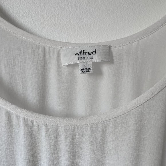 ARITZIA wilfred silk bisous dress - Picture 7 of 9